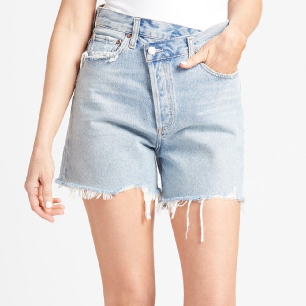 AGOLDE Criss Cross Shorts